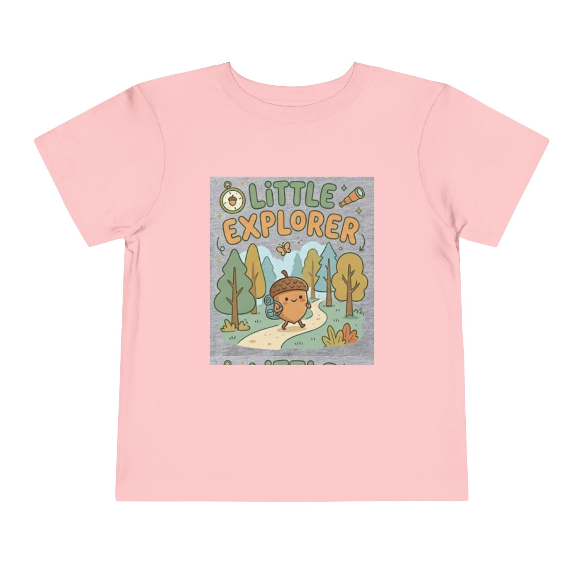 Little Explorer Toddler Tee – Cute Forest Adventure Graphic