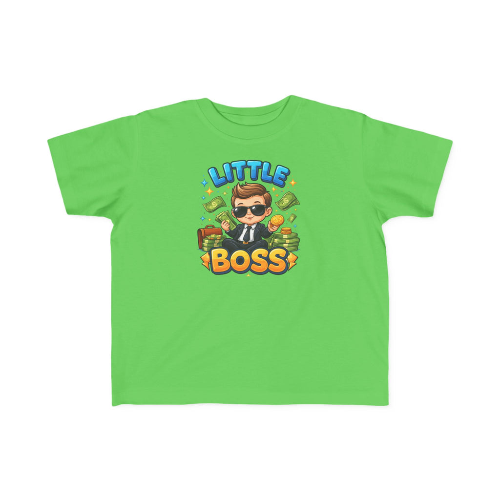 Little Boss Toddler Tee — Cute Baby Boy Graphic Shirt