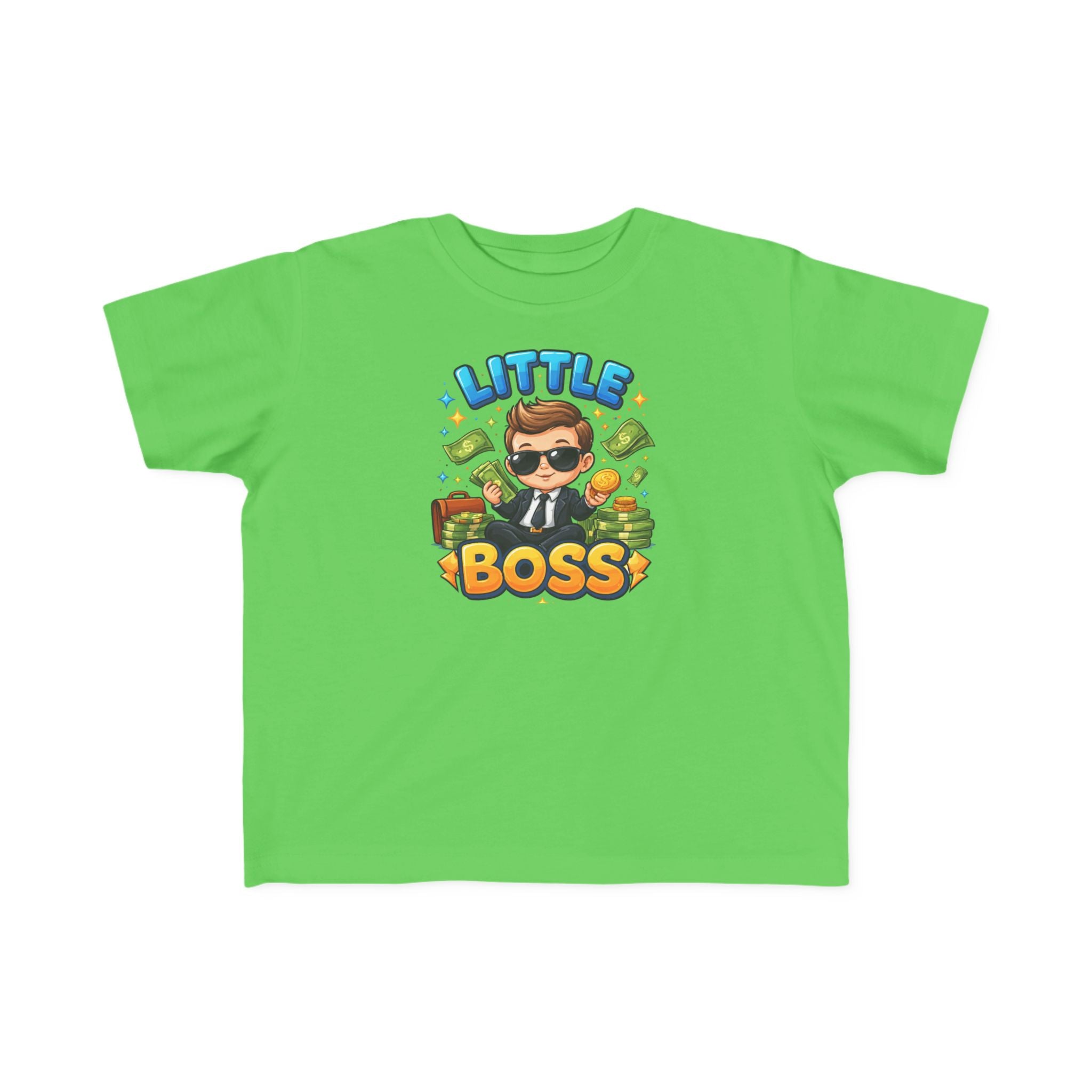 Little Boss Toddler Tee — Cute Baby Boy Graphic Shirt