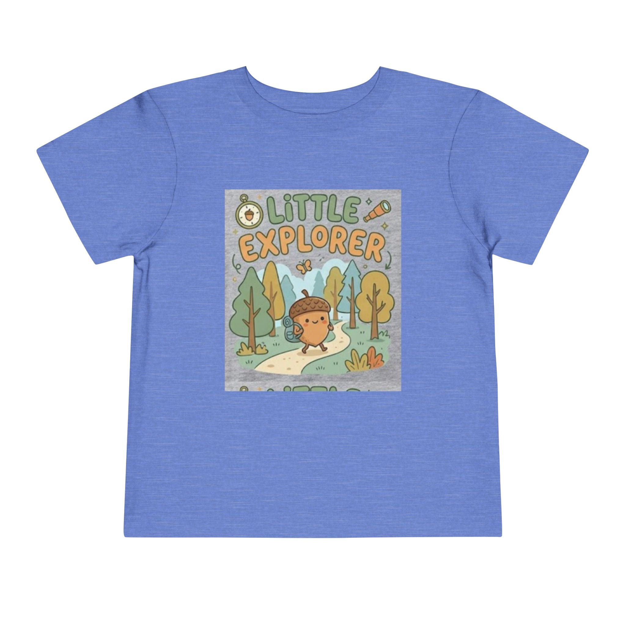 Little Explorer Toddler Tee – Cute Forest Adventure Graphic