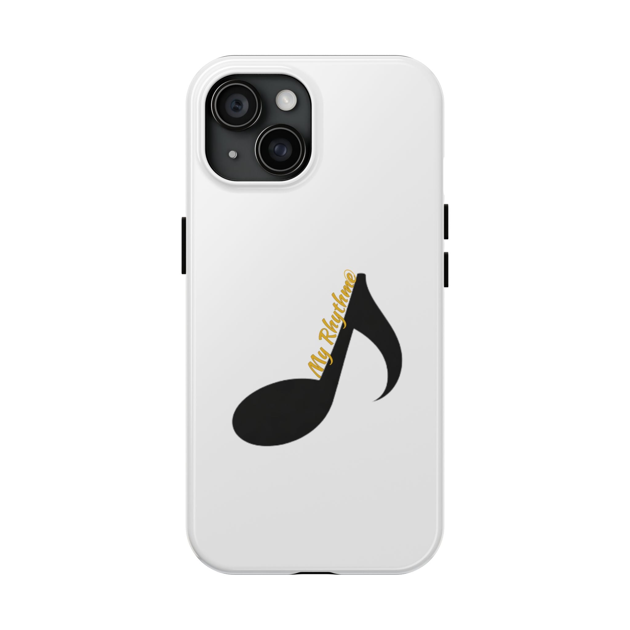 Tough Phone Case — Musical Note "My Rhythme" Design