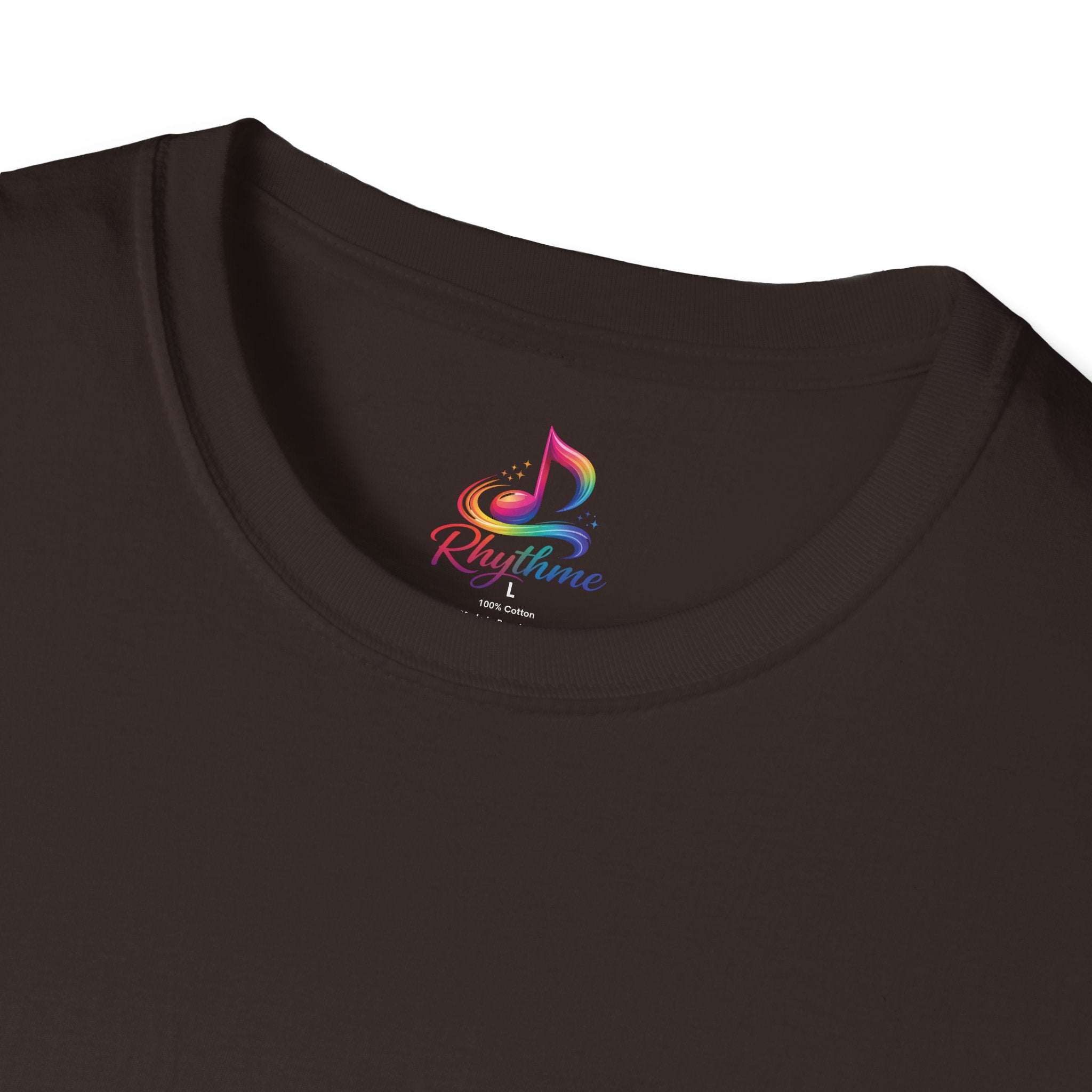 Rhythme Rainbow Music Note T-Shirt