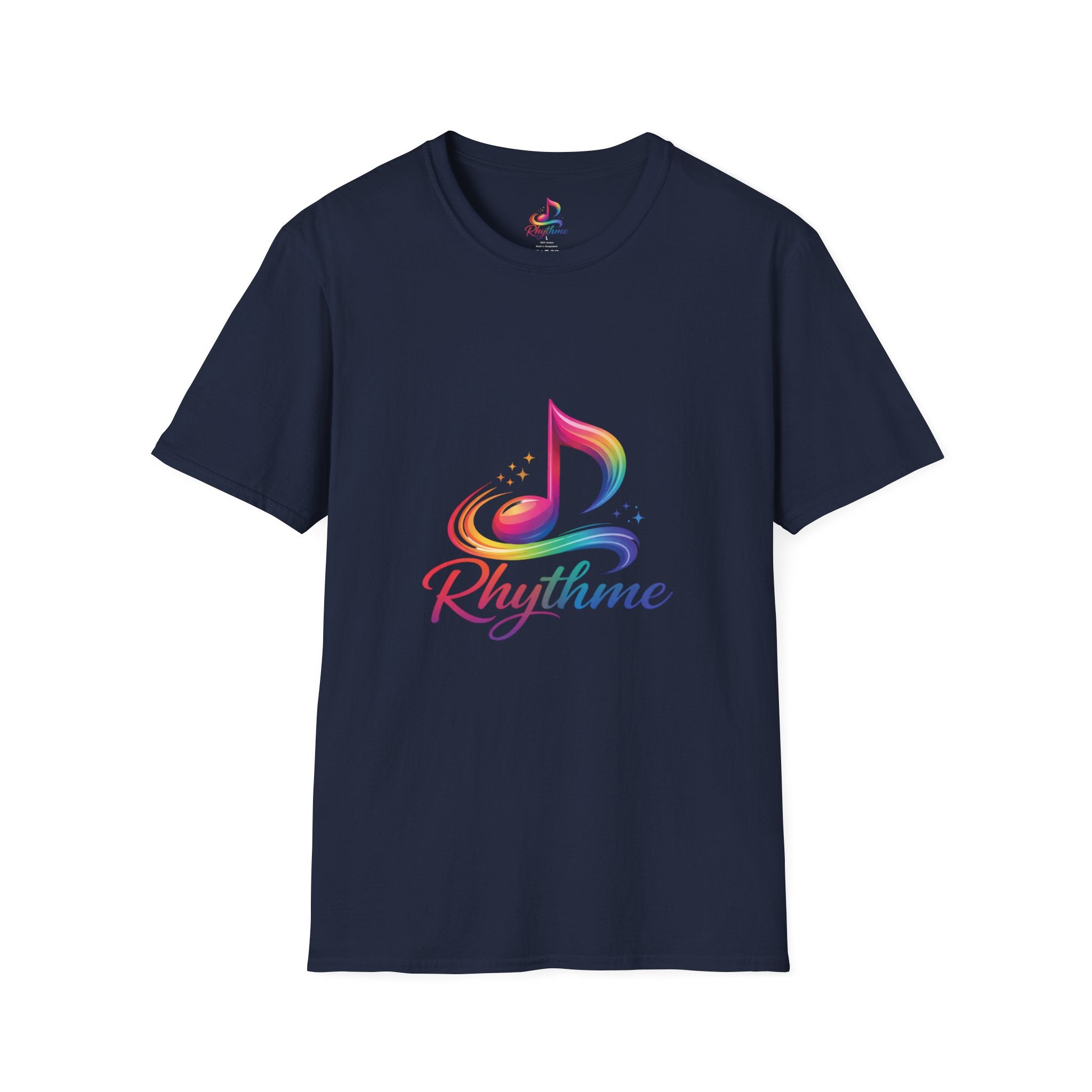 Rhythme Rainbow Music Note T-Shirt