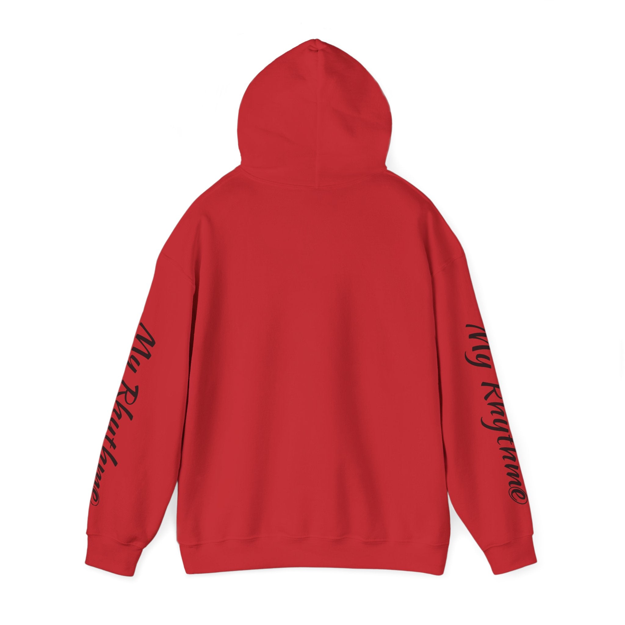 Rhythmic Note Hoodie — "My Rhythme" Music-Inspired Pullover
