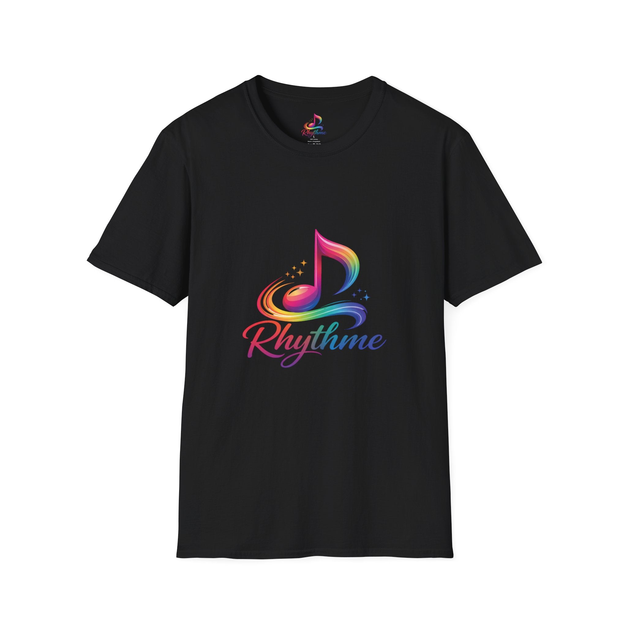 Rhythme Rainbow Music Note T-Shirt