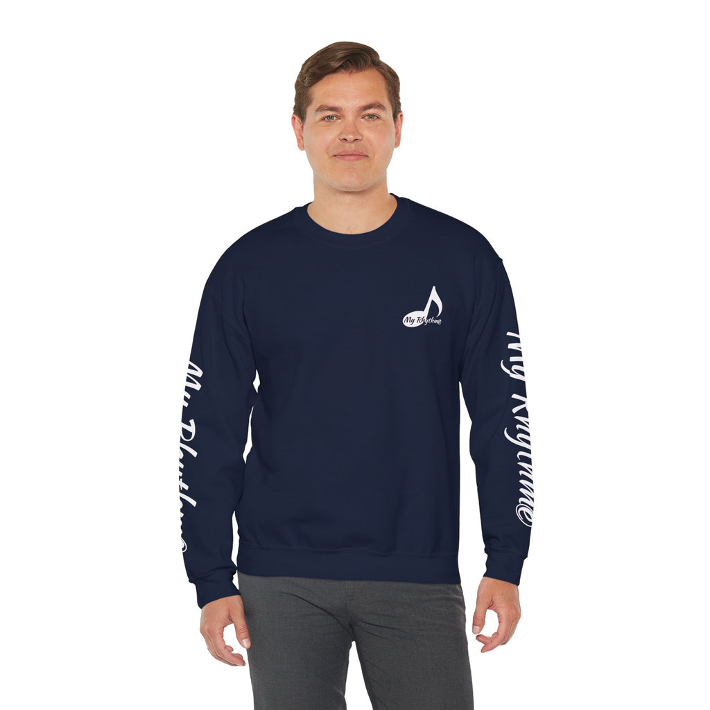 Crewneck Sweatshirt - 'My Rhythme' Music Note Graphic
