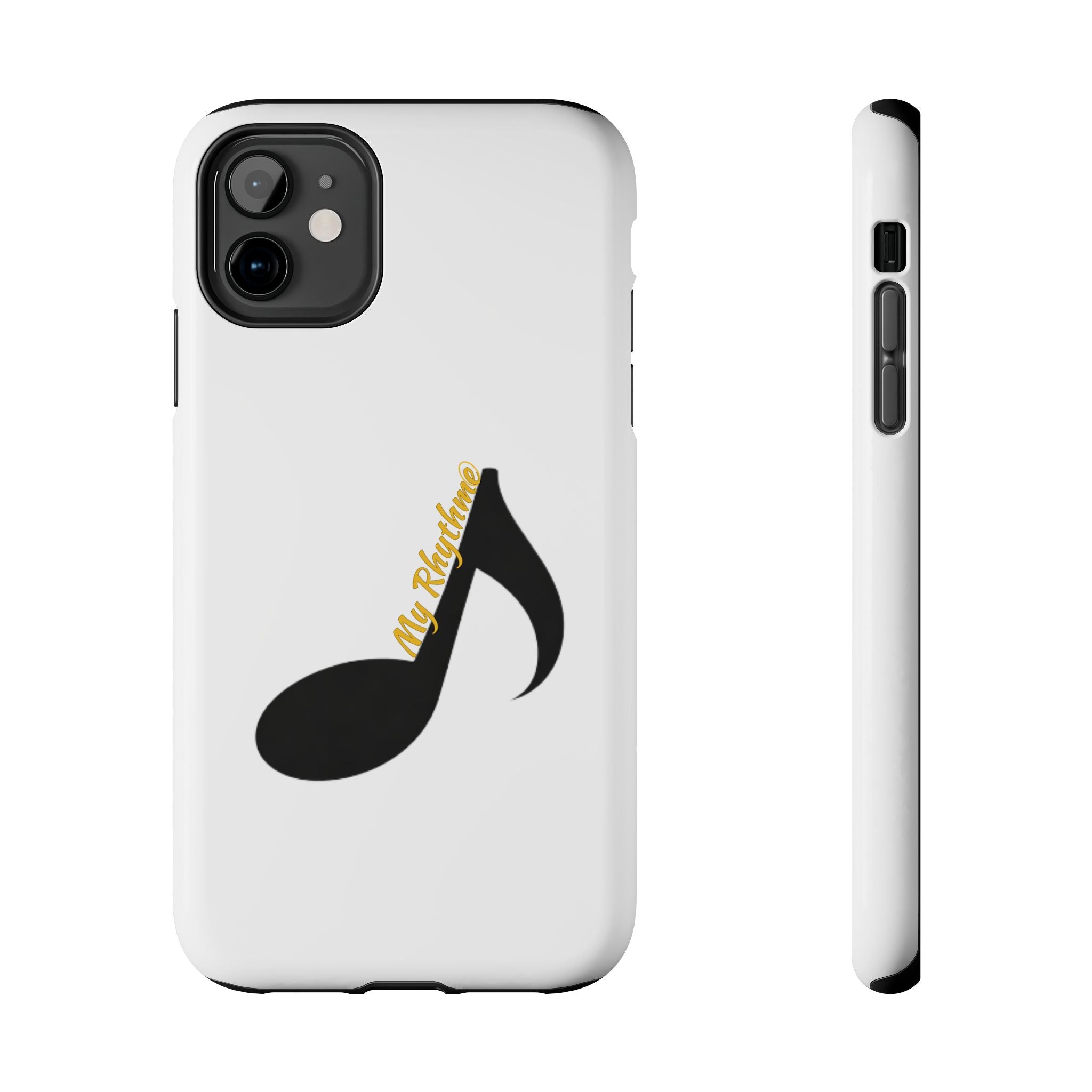 Tough Phone Case — Musical Note "My Rhythme" Design
