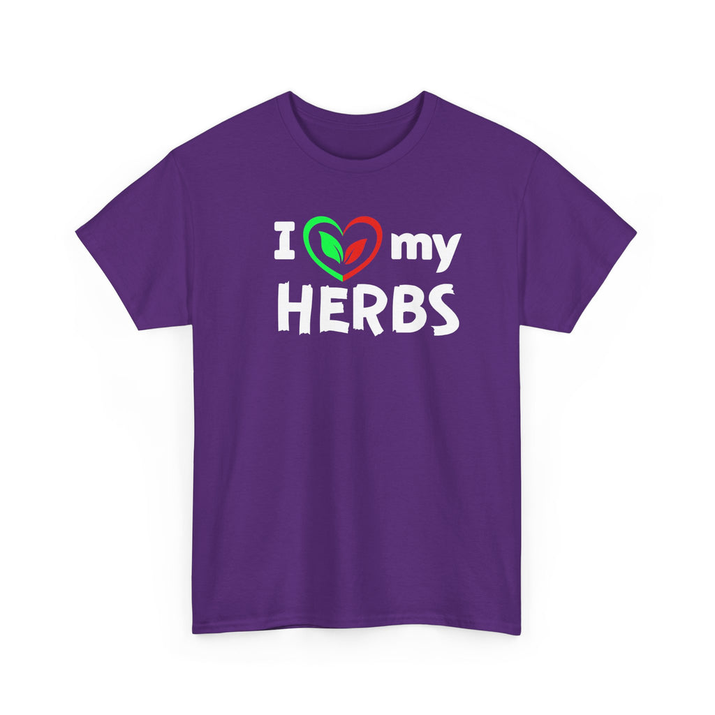 I Love My Herbs T-Shirt — Gardener Herb Lover Tee