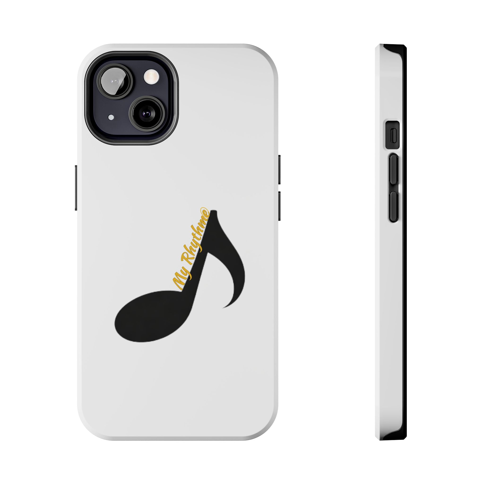 Tough Phone Case — Musical Note "My Rhythme" Design
