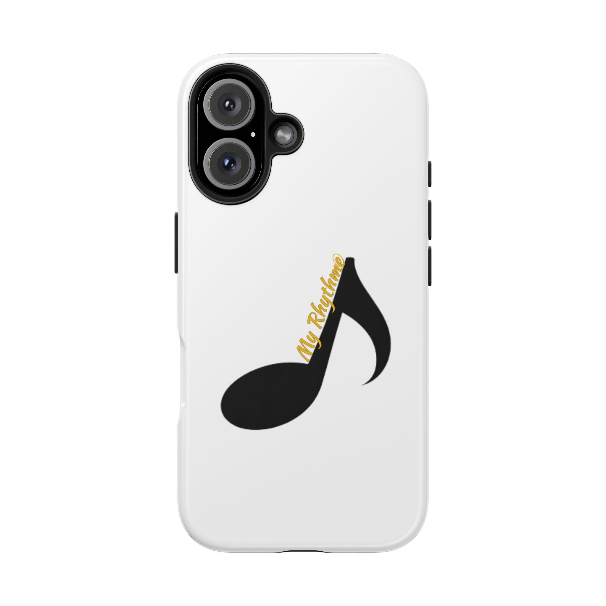 Tough Phone Case — Musical Note "My Rhythme" Design