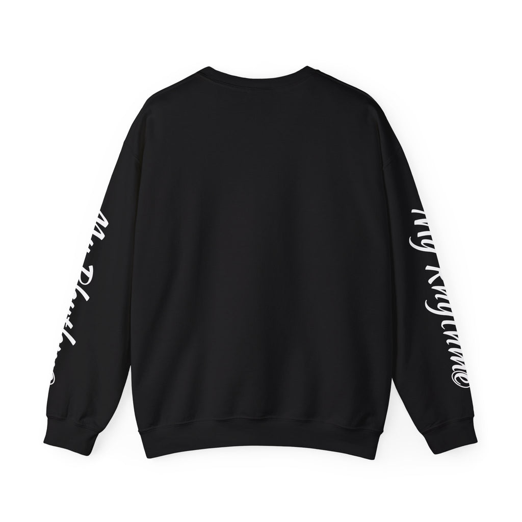 Crewneck Sweatshirt - 'My Rhythme' Music Note Graphic