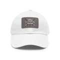 'Iron Sharpens Iron' Leather Patch Dad Hat — Christian Faith Baseball Cap