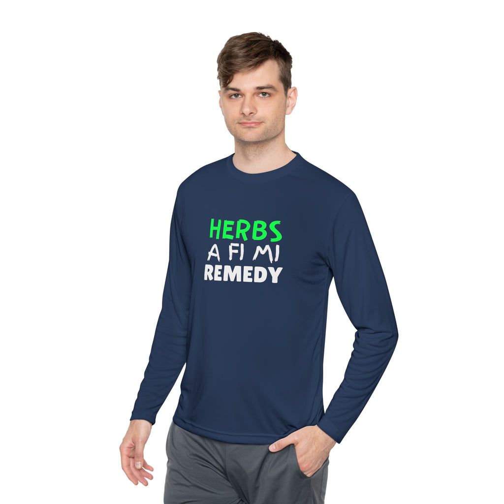 Herbs A Fi Mi Remedy Long Sleeve Tee — Herbalism & Natural Healing Shirt