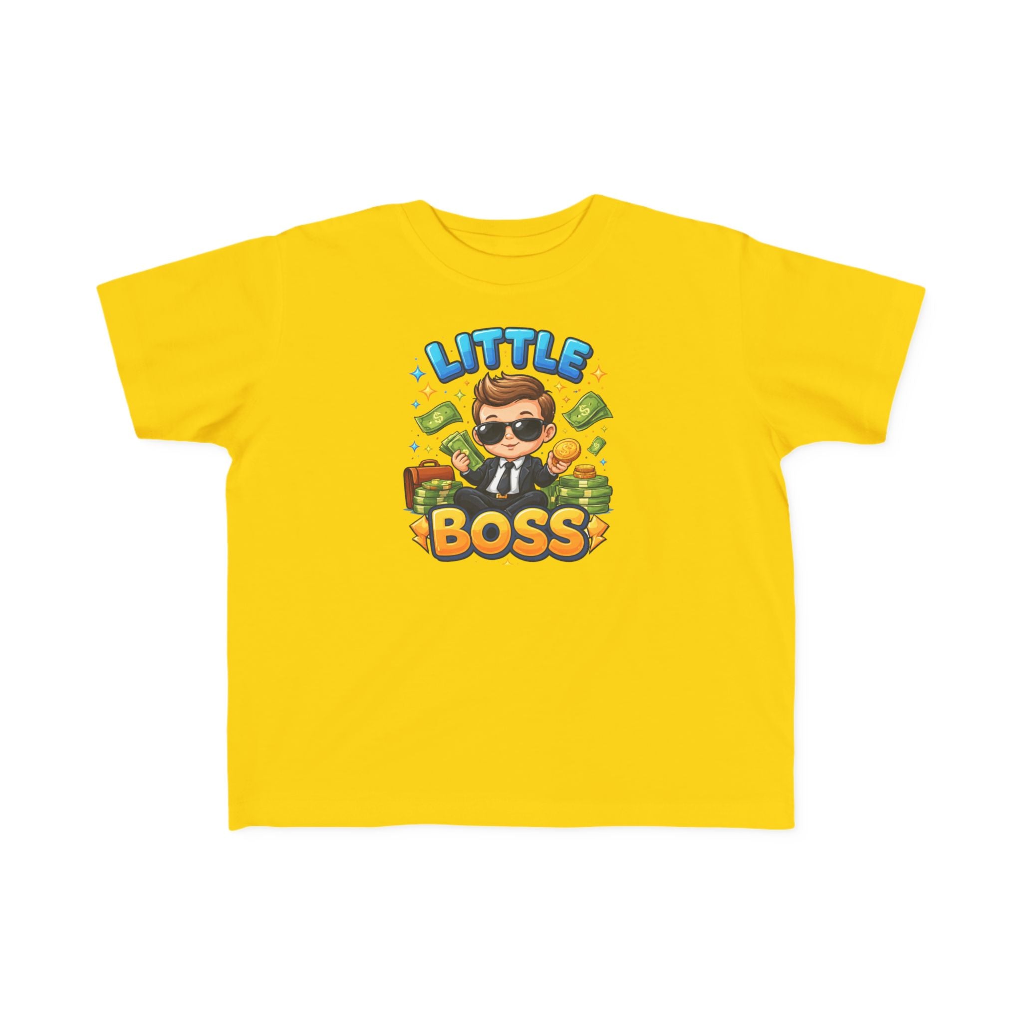 Little Boss Toddler Tee — Cute Baby Boy Graphic Shirt