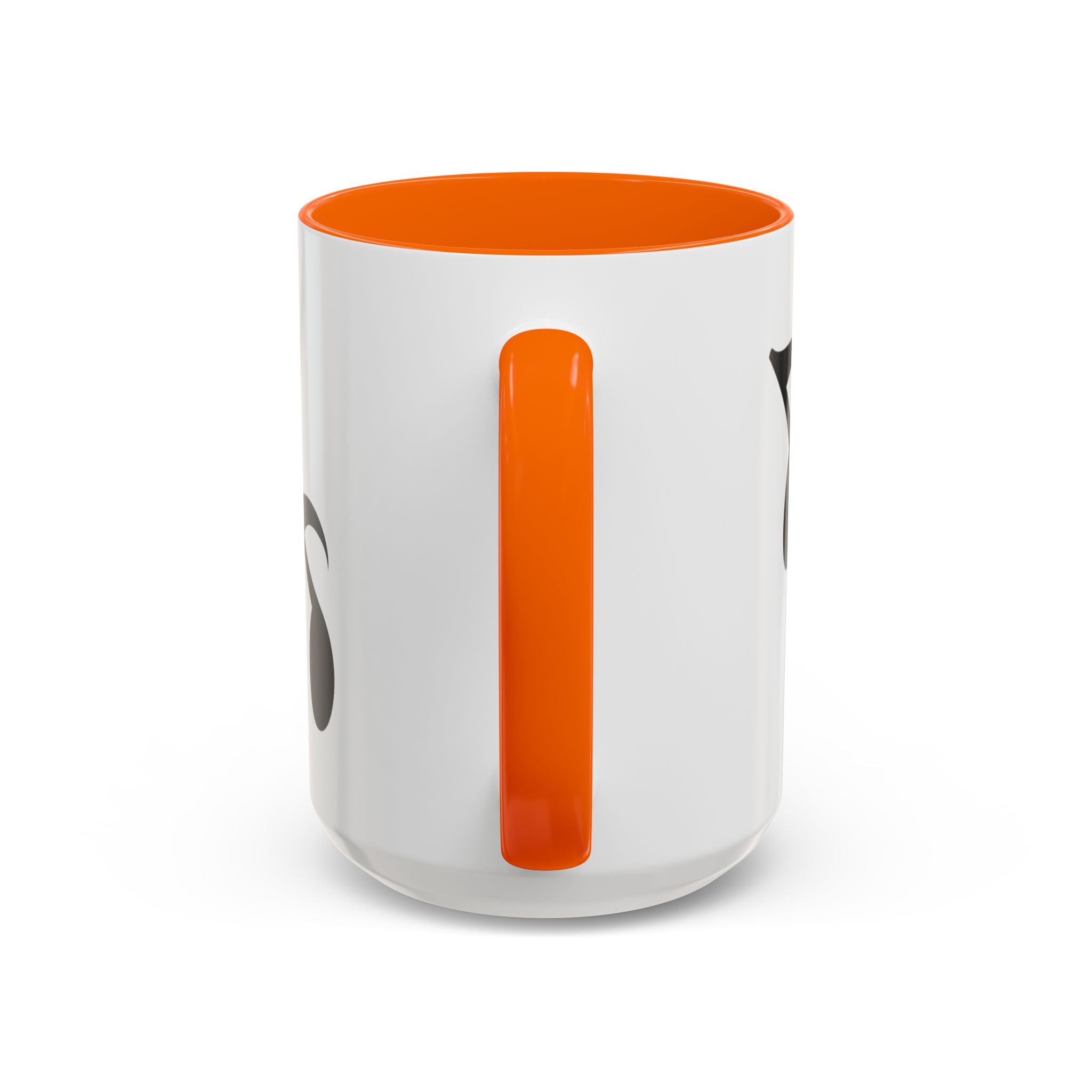 Music Note Accent Mug — "My Rhythmé" Pink Interior Coffee Mug