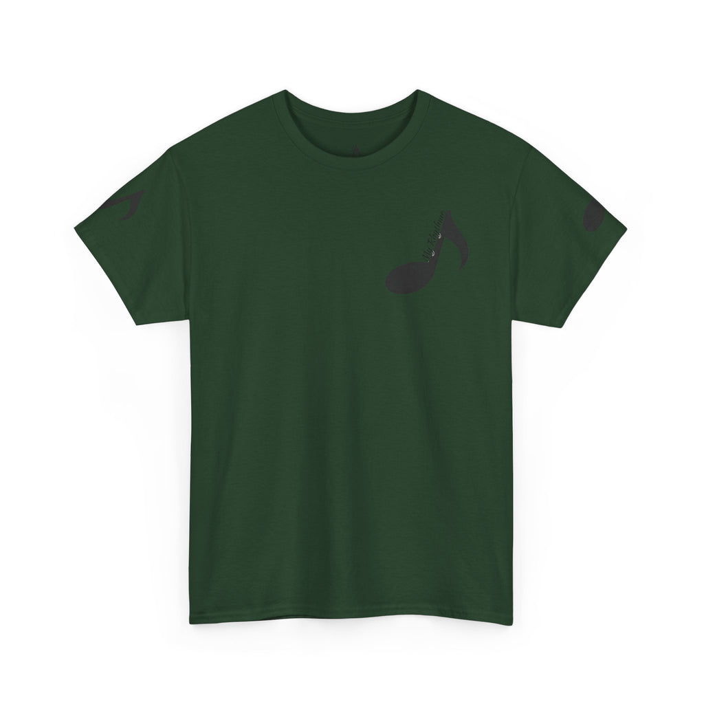 Music Note T‑Shirt — Minimalist Music Lover Tee (Includes "My Rhythme")