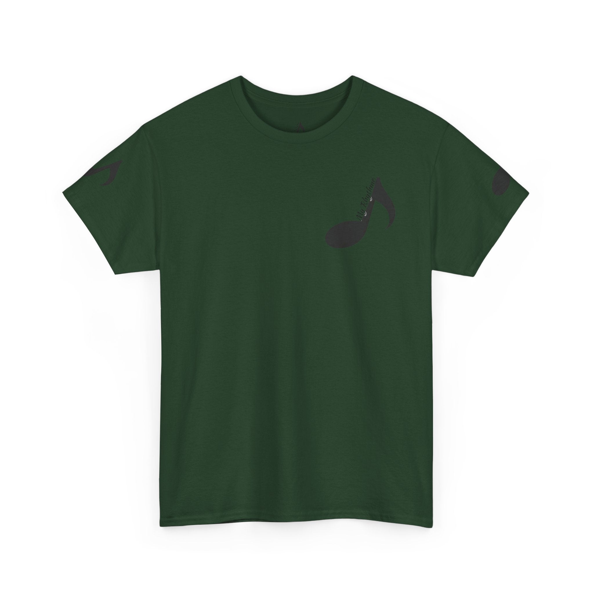 Music Note T‑Shirt — Minimalist Music Lover Tee (Includes "My Rhythme")