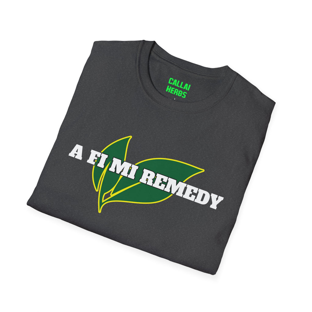 A Fi Mi Remedy T-Shirt — Jamaican Herbal Vibes Tee