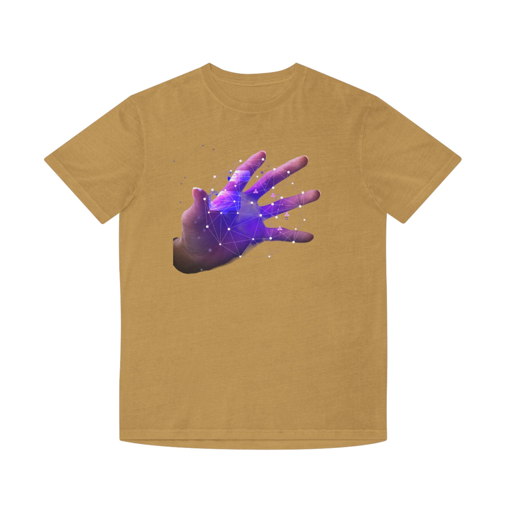 Galaxy Hand Tee — Cosmic Space Hand Graphic T-Shirt