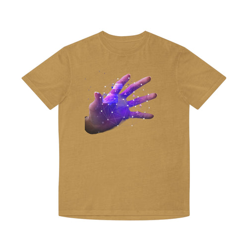 Galaxy Hand Tee — Cosmic Space Hand Graphic T-Shirt