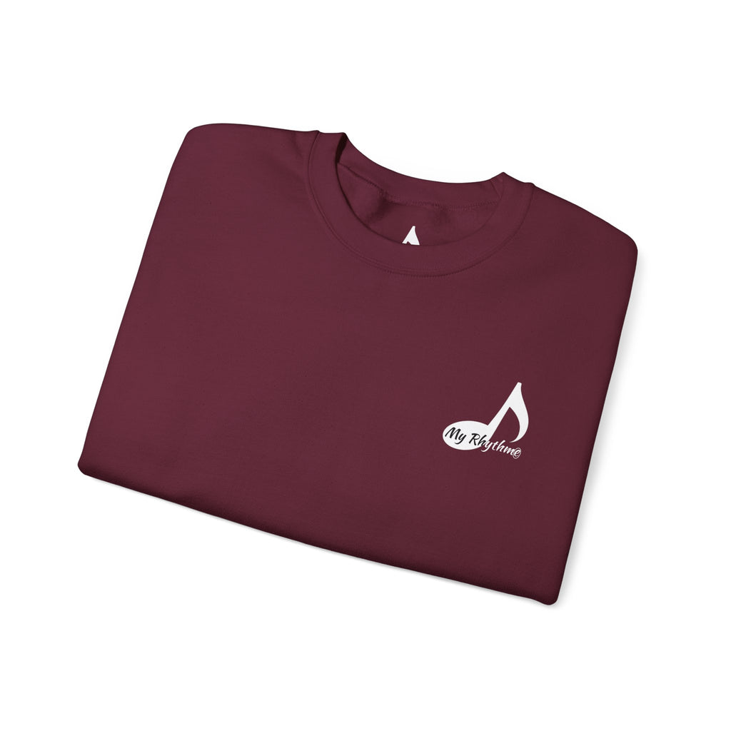 Crewneck Sweatshirt - 'My Rhythme' Music Note Graphic