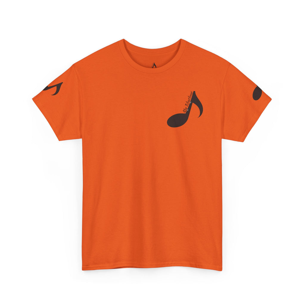 Music Note T‑Shirt — Minimalist Music Lover Tee (Includes "My Rhythme")