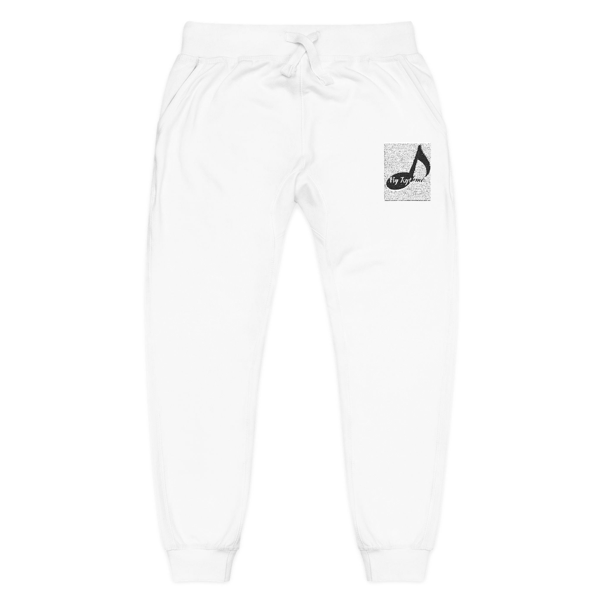 Rhythme Note Sweatpants — Chic Shoe Graphic Fleece Joggers
