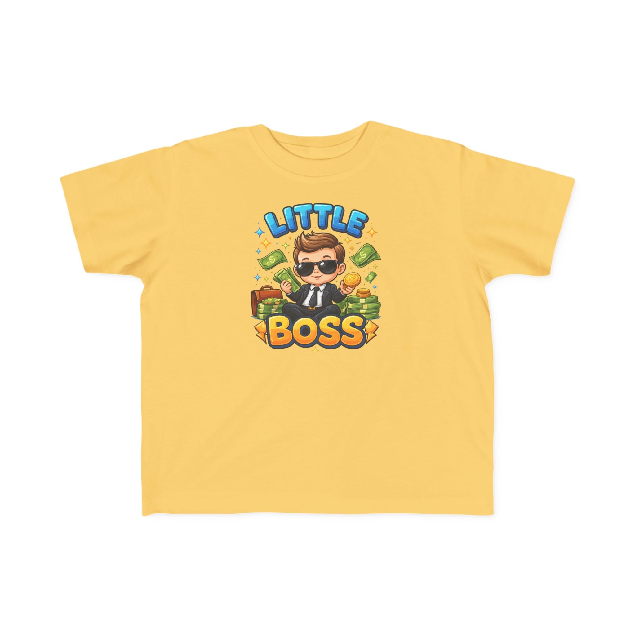 Little Boss Toddler Tee — Cute Baby Boy Graphic Shirt