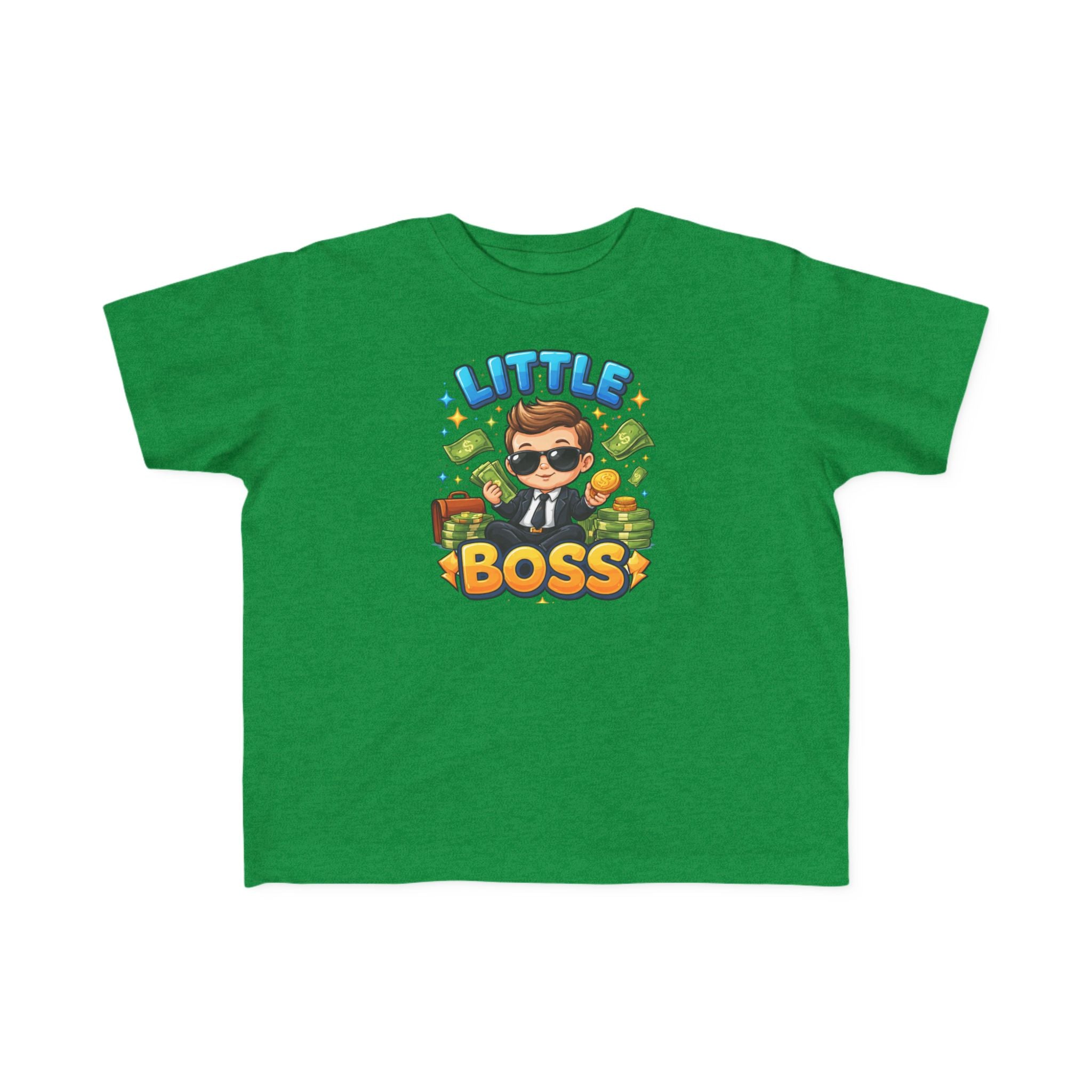 Little Boss Toddler Tee — Cute Baby Boy Graphic Shirt