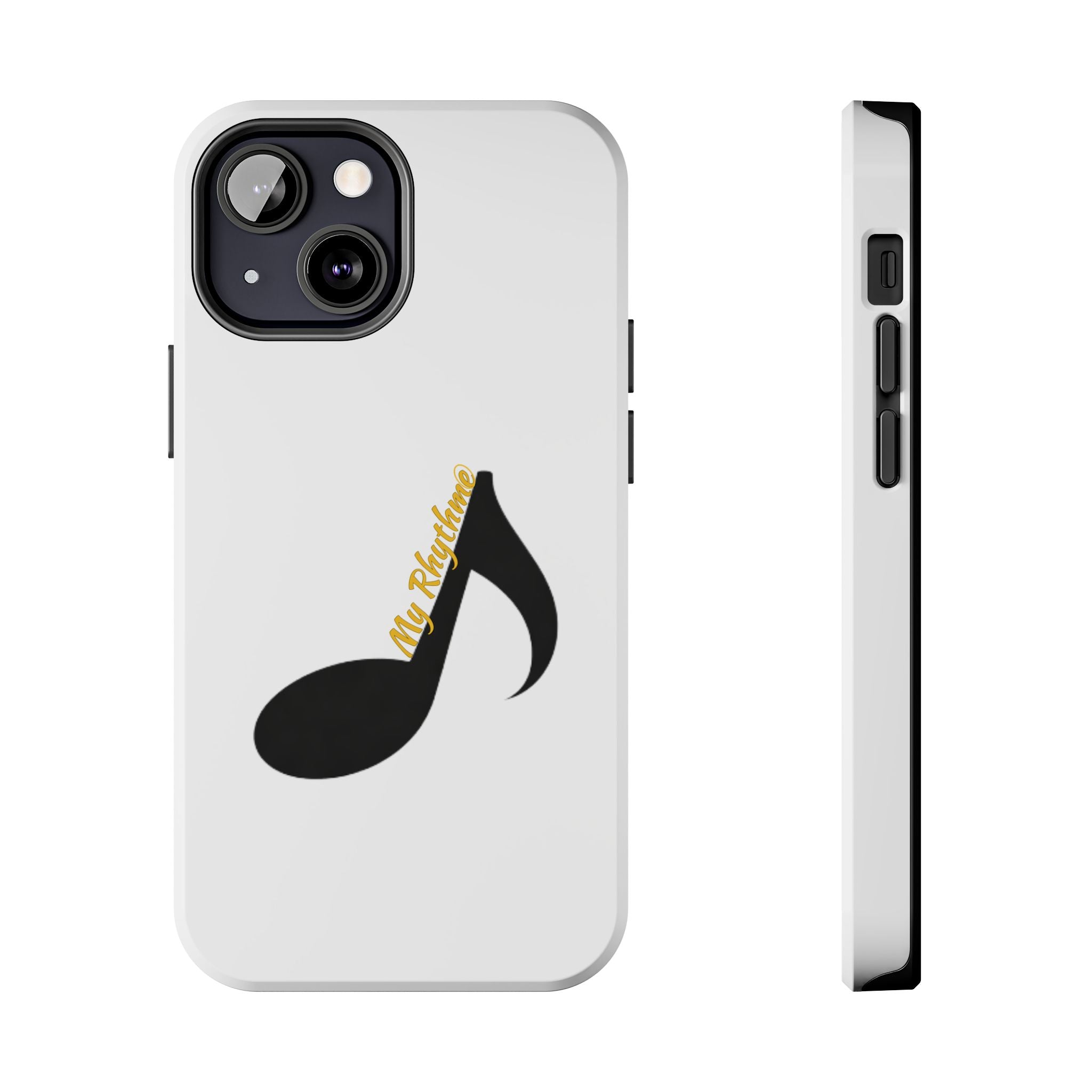 Tough Phone Case — Musical Note "My Rhythme" Design
