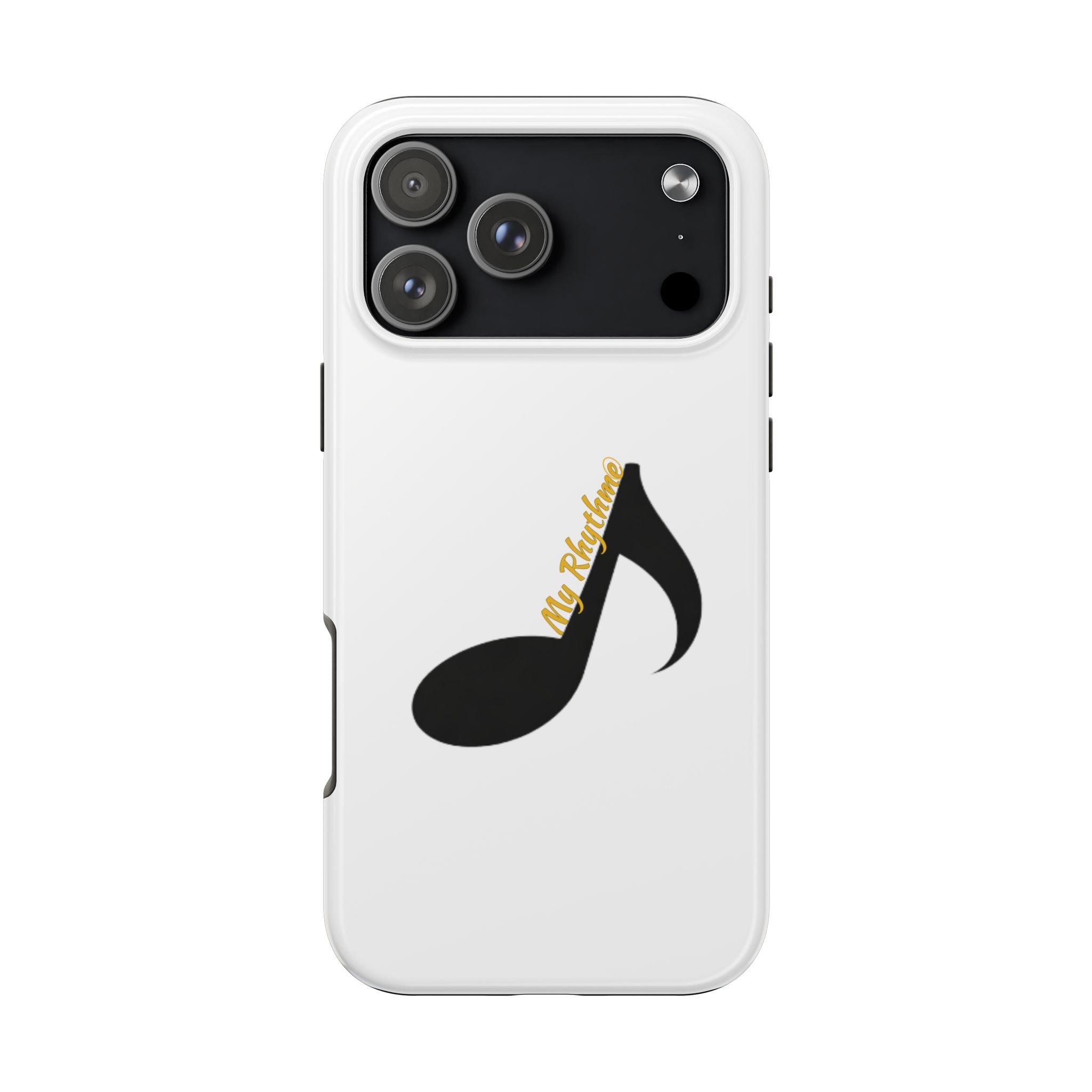 Tough Phone Case — Musical Note "My Rhythme" Design