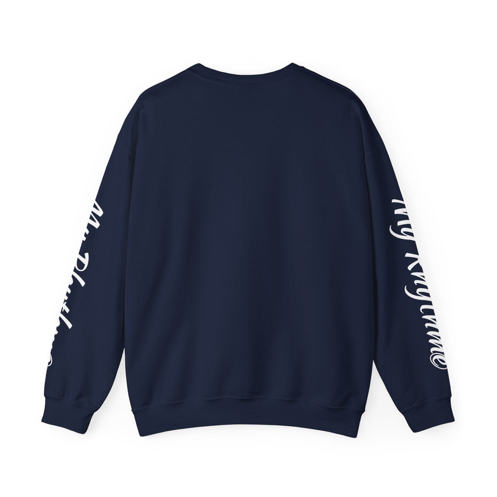 Crewneck Sweatshirt - 'My Rhythme' Music Note Graphic