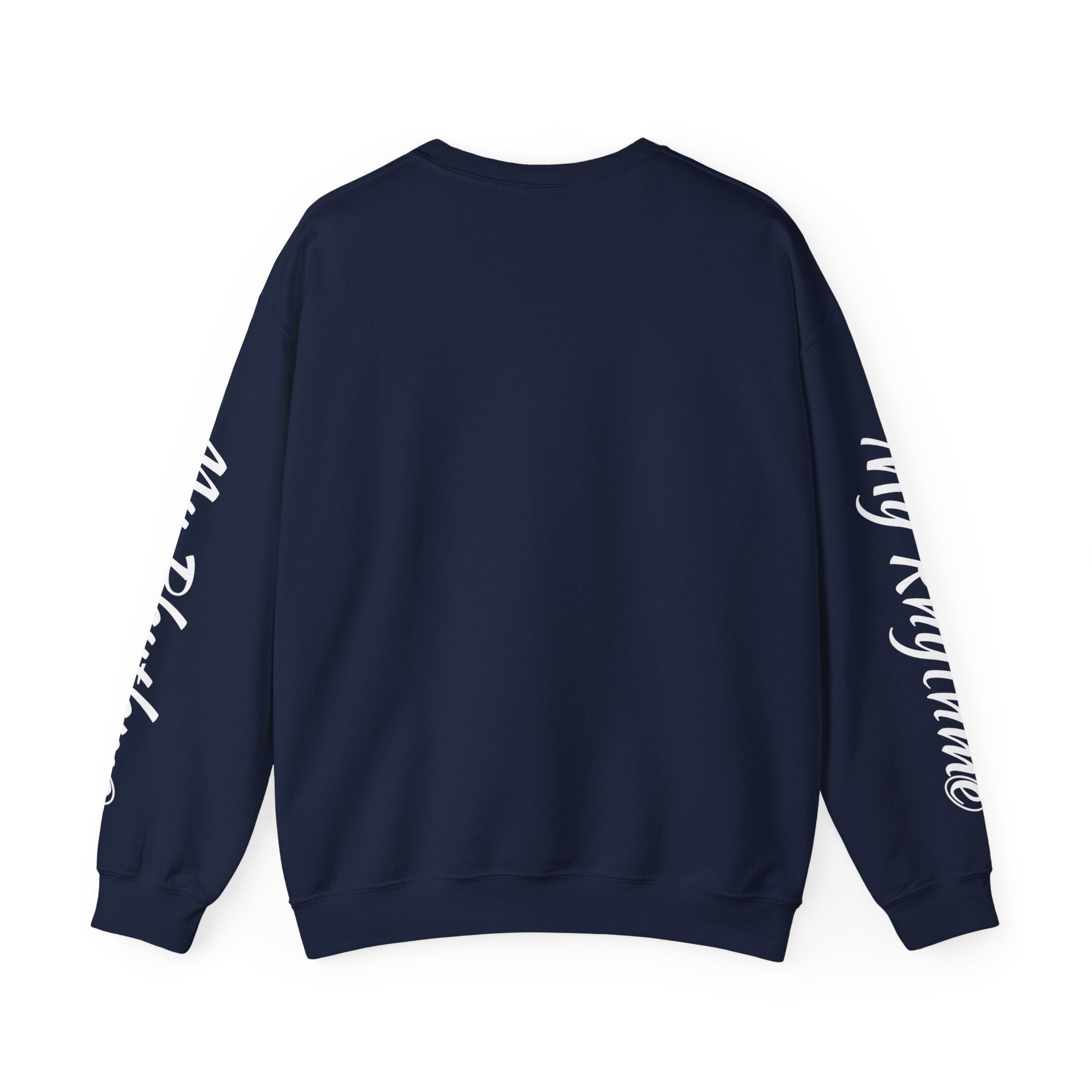 Crewneck Sweatshirt - 'My Rhythme' Music Note Graphic