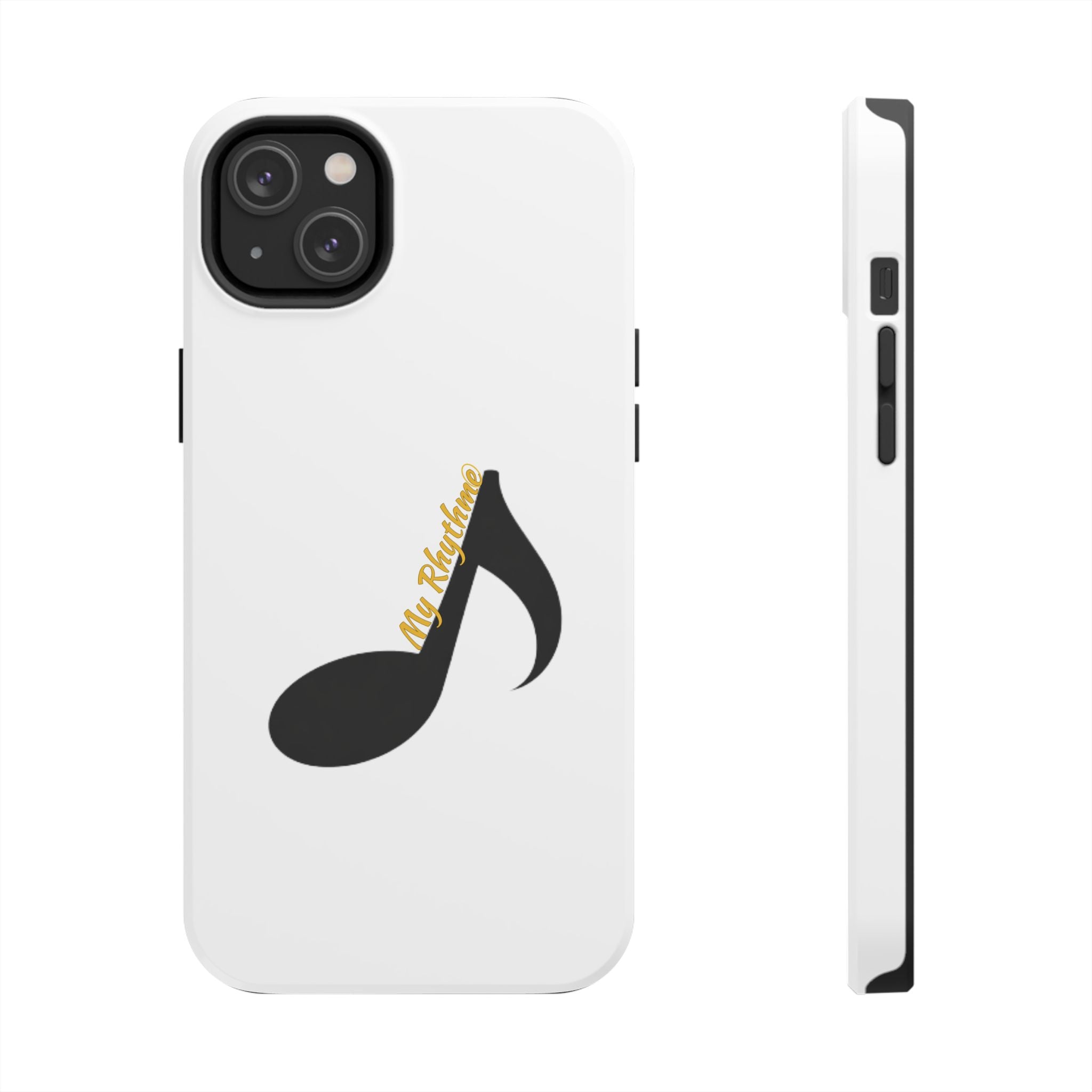 Tough Phone Case — Musical Note "My Rhythme" Design