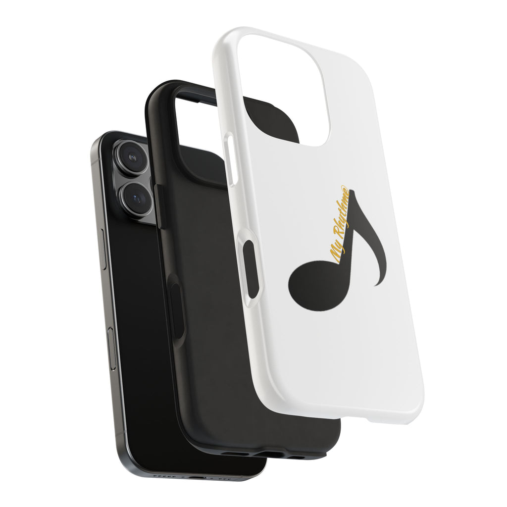 Tough Phone Case — Musical Note "My Rhythme" Design