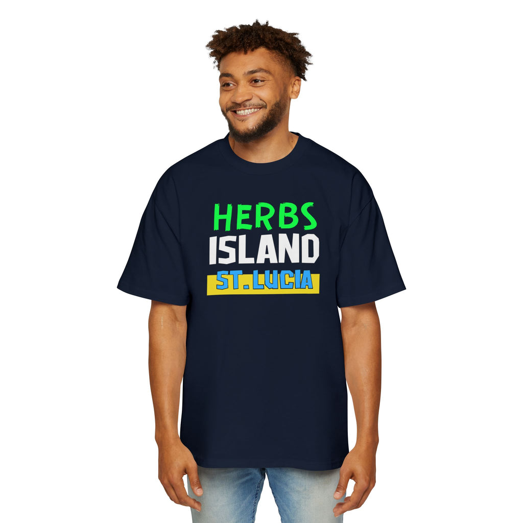 Herbs Island St. Lucia Tee — Caribbean Vacation Graphic T‑Shirt
