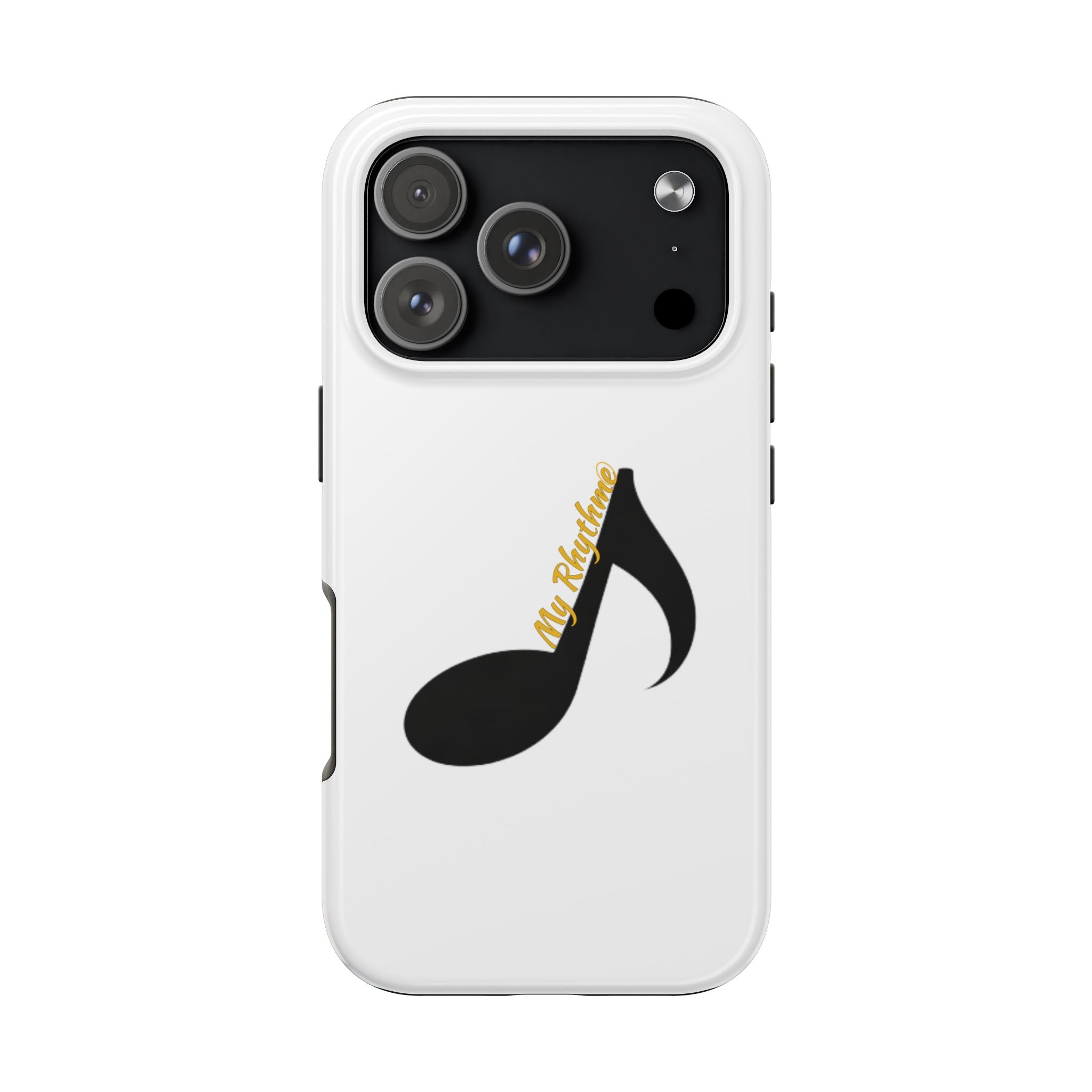 Tough Phone Case — Musical Note "My Rhythme" Design