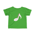 Infant Music Note Tee — "My Rhythme" Baby Shirt