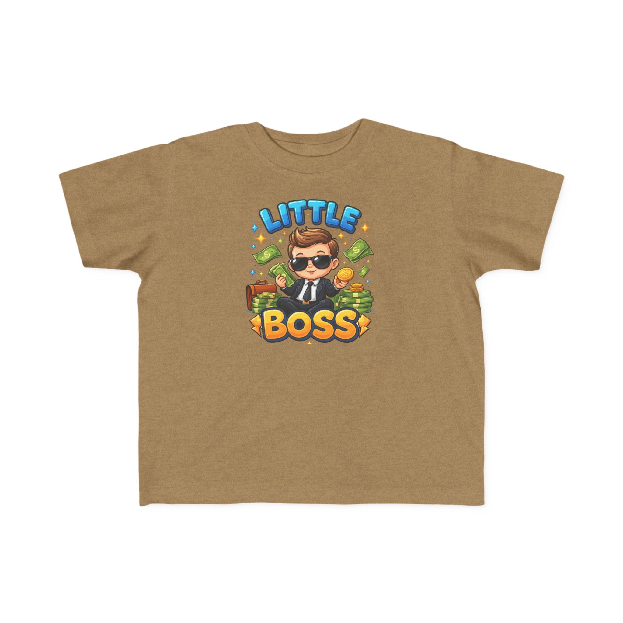 Little Boss Toddler Tee — Cute Baby Boy Graphic Shirt