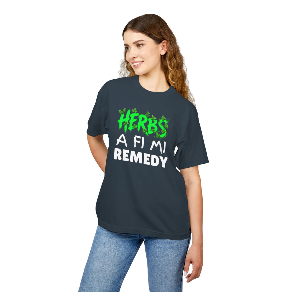 "Herbs A Fi Mi Remedy" Urban Streetwear Graphic Tee - T-Shirt