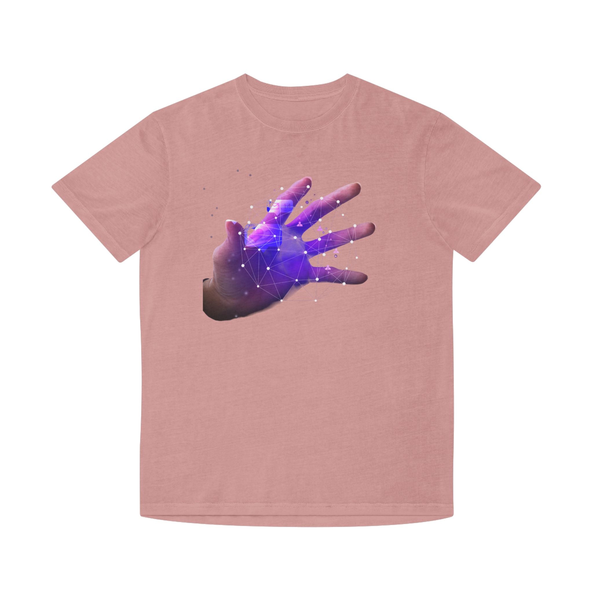 Galaxy Hand Tee — Cosmic Space Hand Graphic T-Shirt