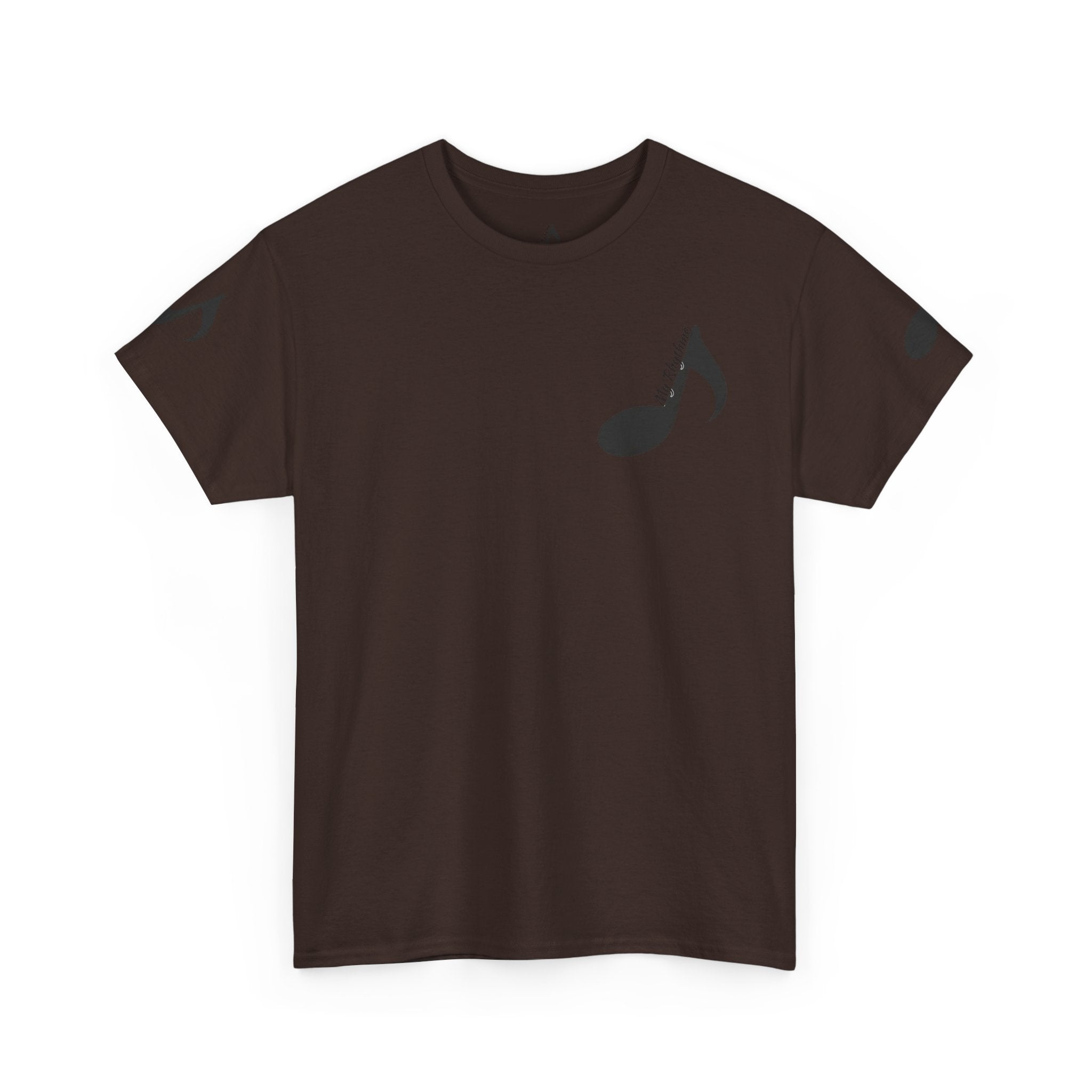 Music Note T‑Shirt — Minimalist Music Lover Tee (Includes "My Rhythme")