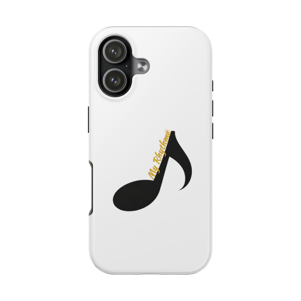 Tough Phone Case — Musical Note "My Rhythme" Design