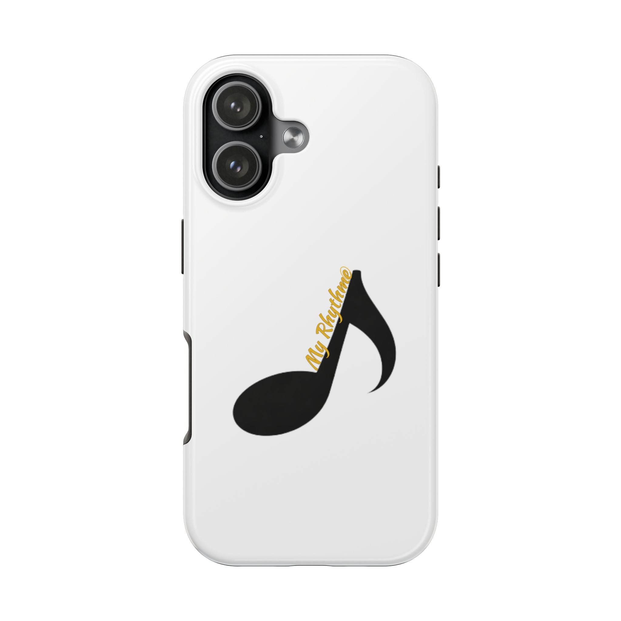 Tough Phone Case — Musical Note "My Rhythme" Design