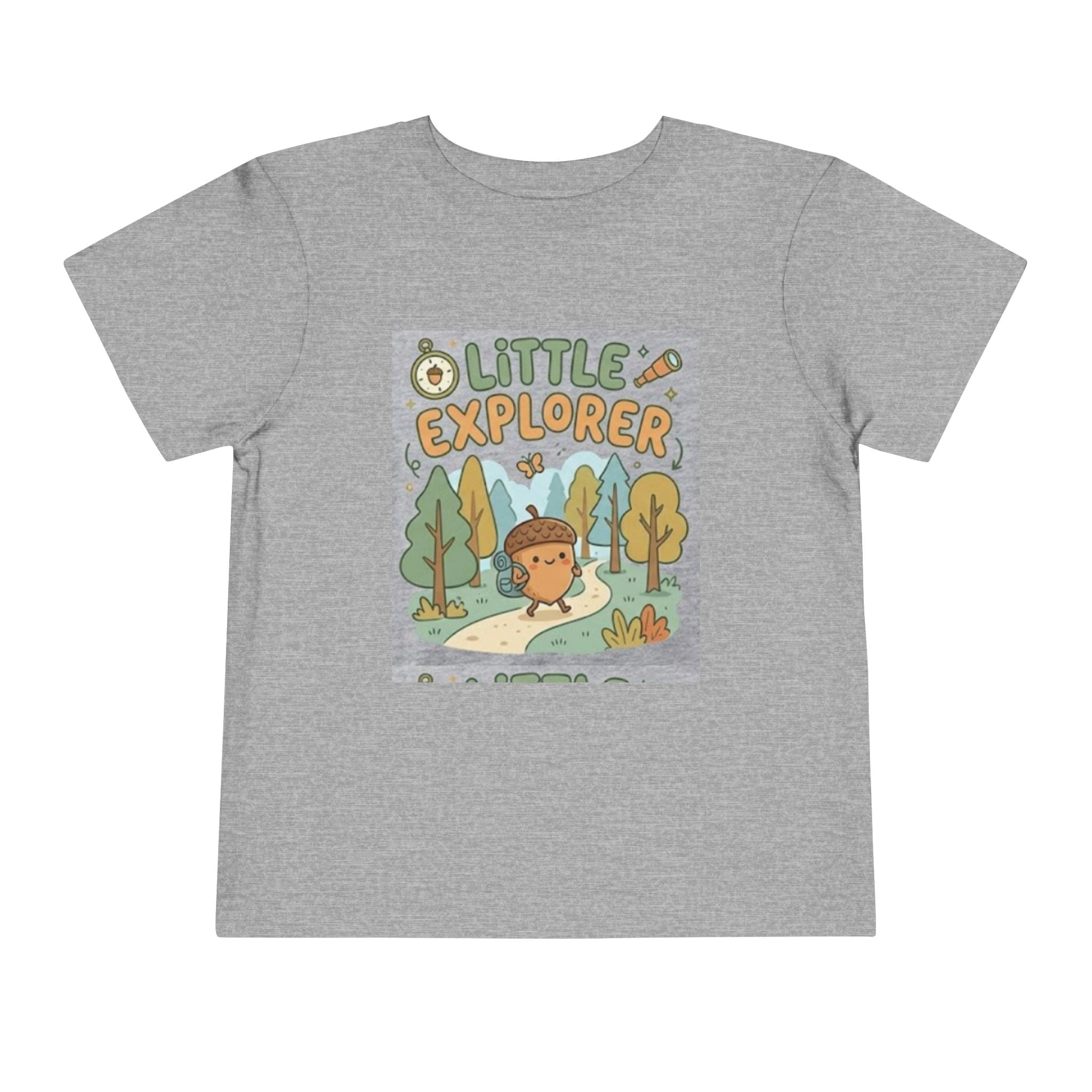 Little Explorer Toddler Tee – Cute Forest Adventure Graphic