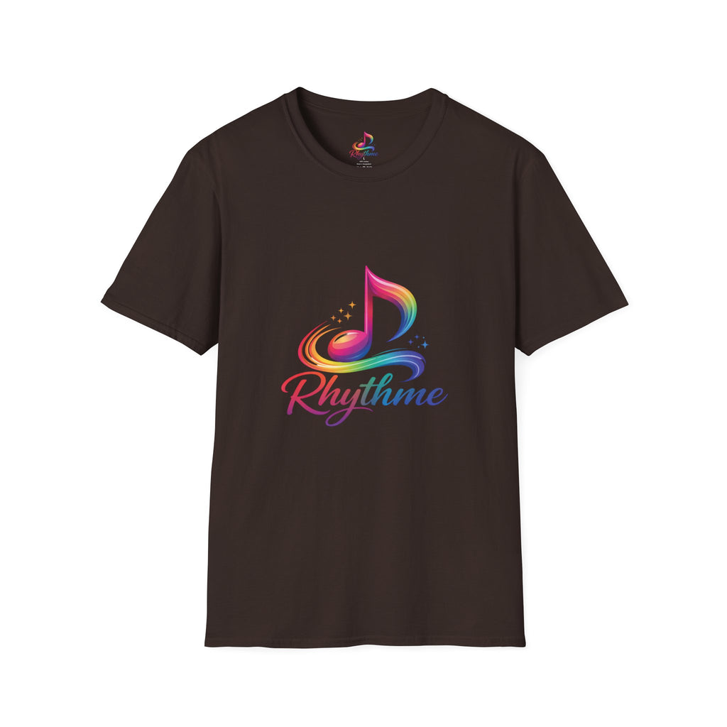 Rhythme Rainbow Music Note T-Shirt