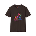 Rhythme Rainbow Music Note T-Shirt