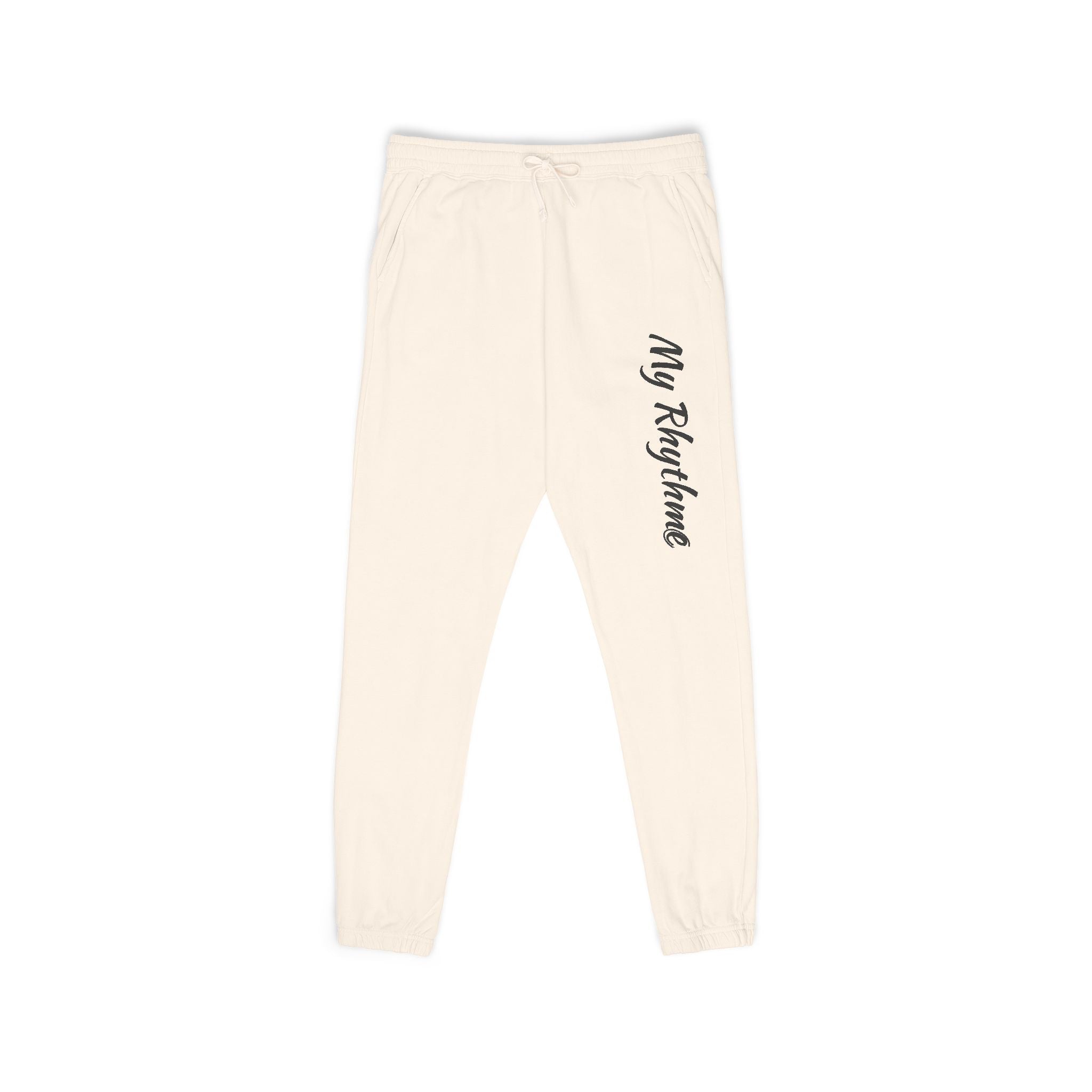Music Note Sweatpants — 'My Rhythme' Graphic Joggers