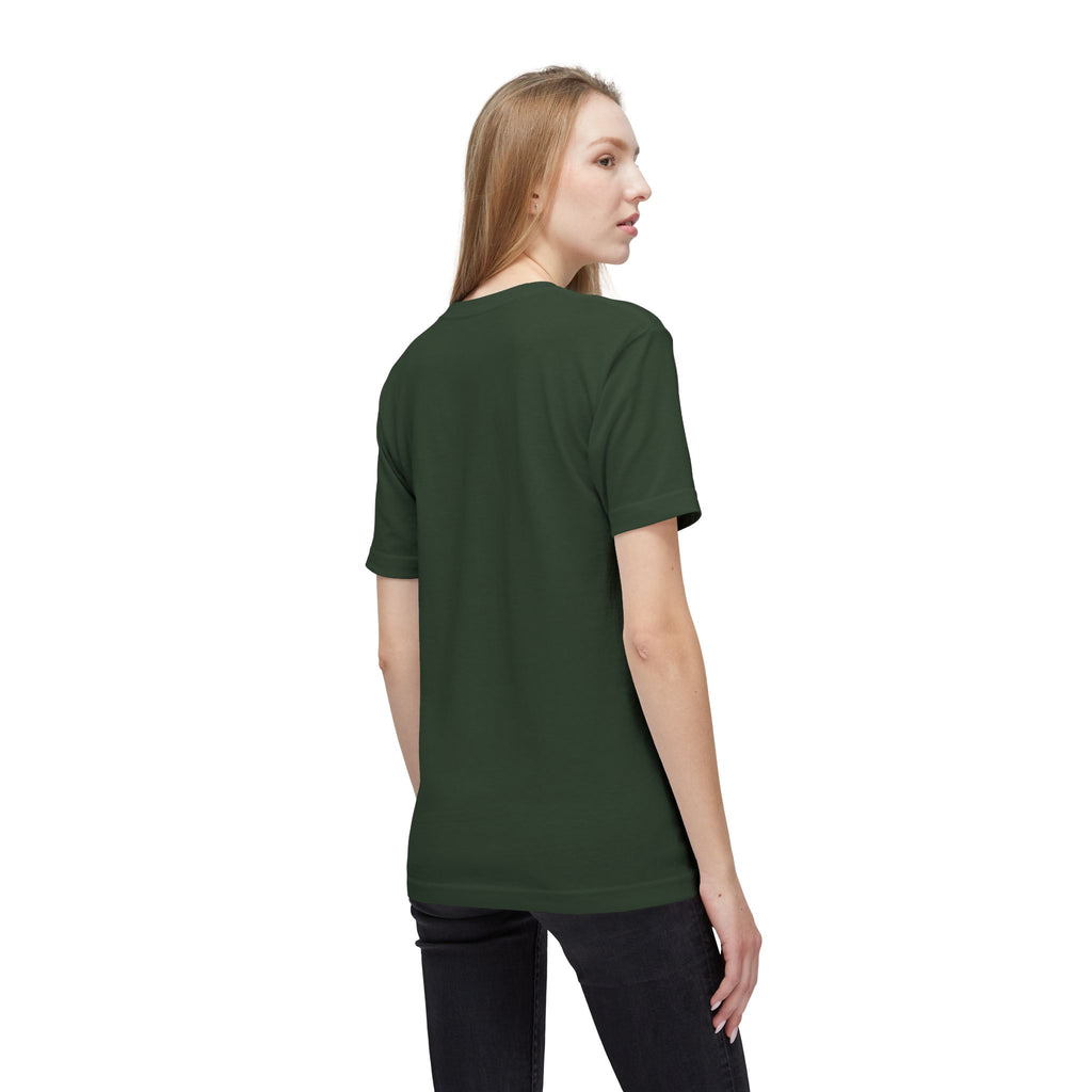 Unbothered Graphic T-Shirt — Minimal White Tee with Subtle 'UNBOTHERED' Text