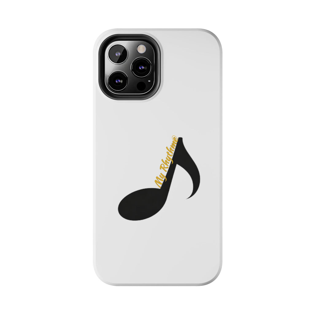 Tough Phone Case — Musical Note "My Rhythme" Design